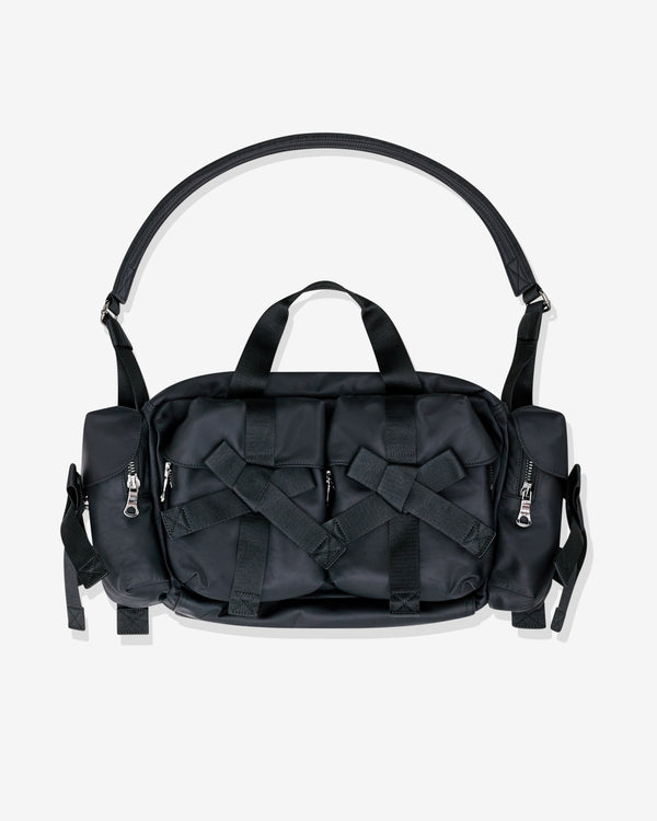 Simone Rocha - Men's Utility Bow Pocket Travel Bag - (Black)