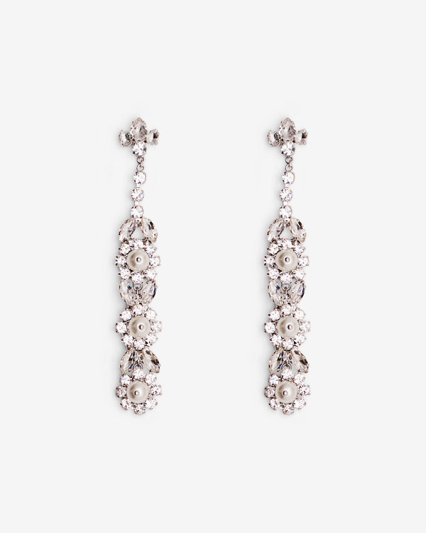 Simone Rocha - Women's Long Victorian Pearl & Crystal - (Pearl/Crystal)