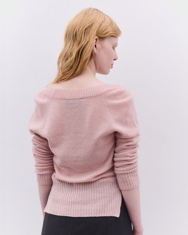 Simone Rocha - Women’s Embellished Cashmere Jumper - (Rose/Pearl)