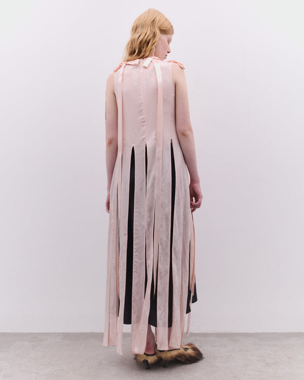 Simone Rocha - Women’s Unbounded Ribbon Dress - (Blush)
