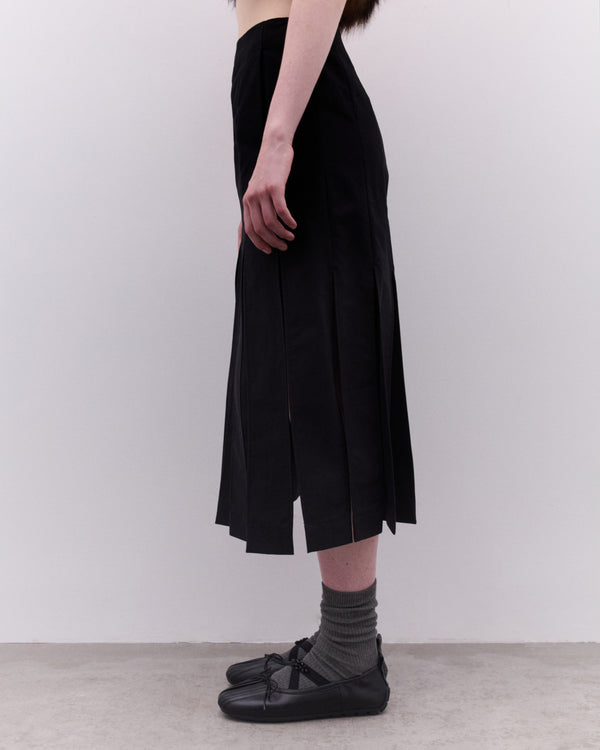 Simone Rocha - Women’s Multi Slit Skirt - (Charcoal)