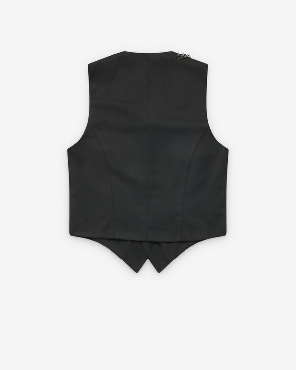 Simone Rocha - Men's Tailored Waistcoat - (Black)