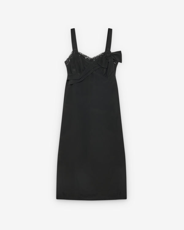 Simone Rocha - Women's Bow Sash Slip Dress - (Black)