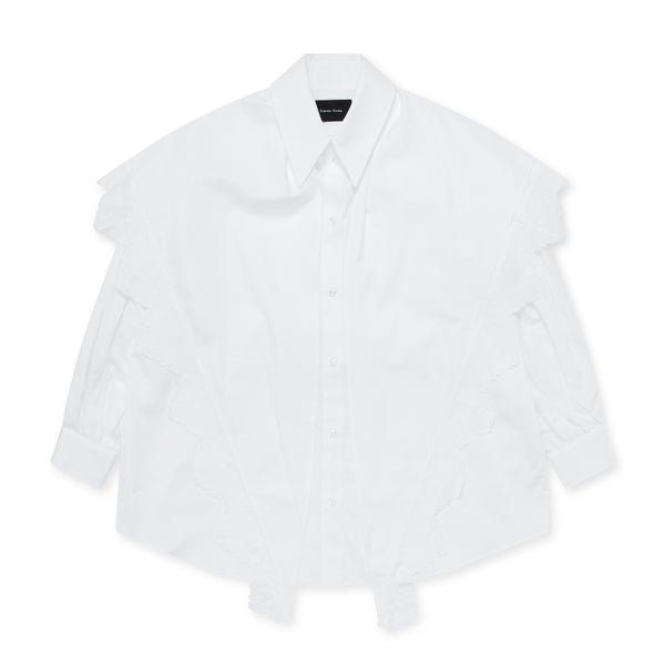 Simone Rocha - Women’s Pointed Collar Shirt - (White)