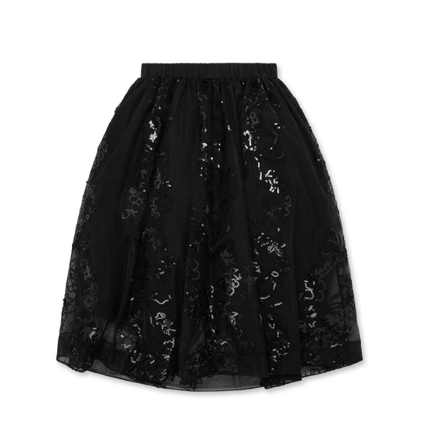 Simone Rocha - Women’s Elasticated Long Tutu Skirt - (Black)