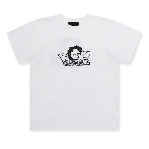 Simone Rocha - Graphic Project Short Sleeve T-Shirt - (White/Black)