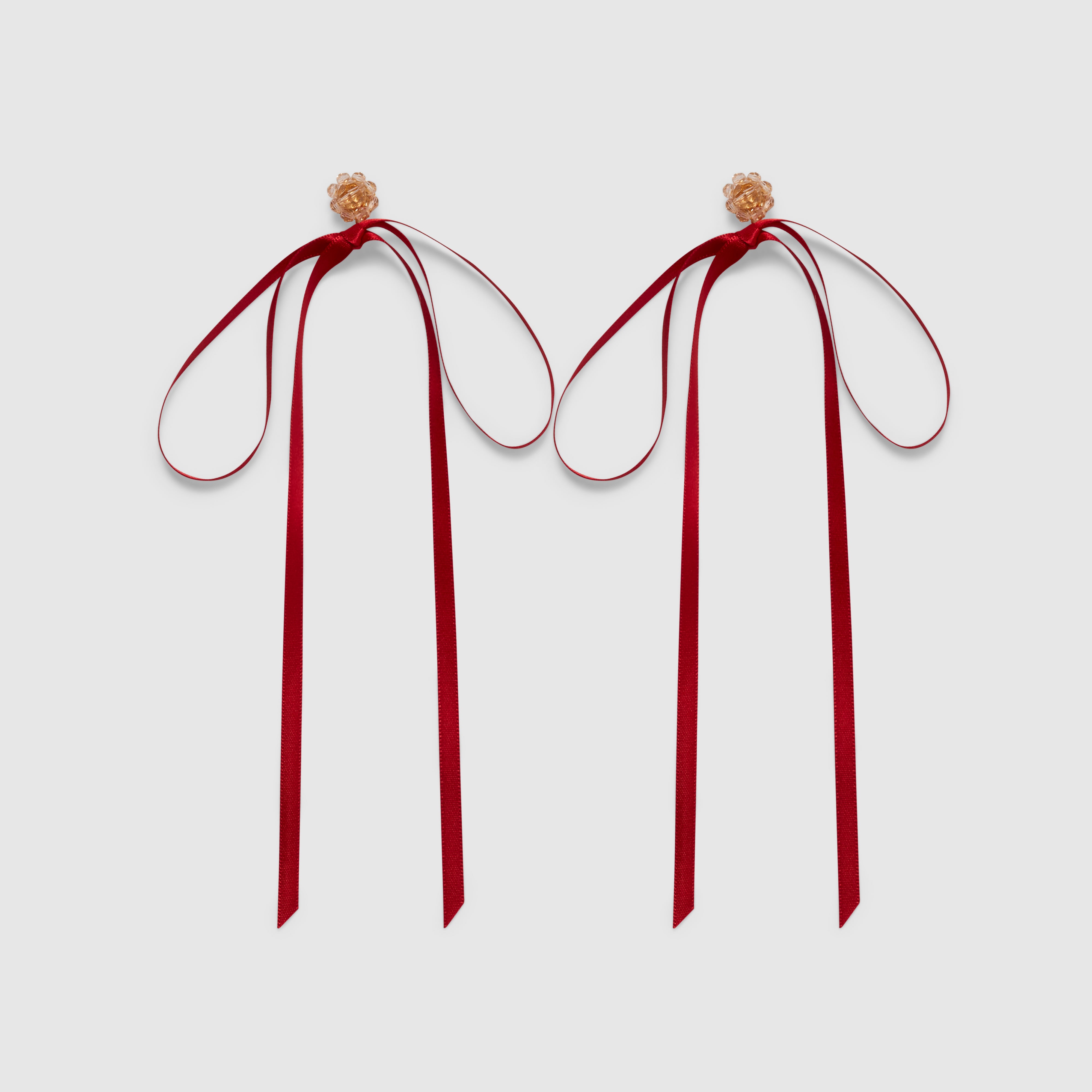 Simone rocha deals red earrings