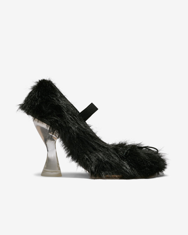 Simone Rocha - Women's Faux Fur Ballerina Heel - (Black)