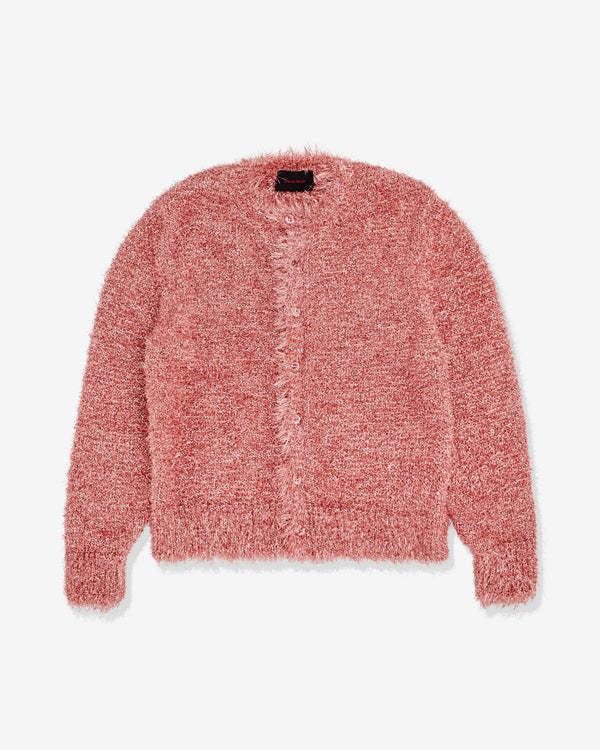 Simone Rocha - Men's Tinsel Knit Sweater Jacket - (Pink)