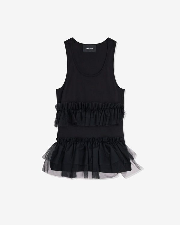 Simone Rocha - Women's Tutu Hem Tank Top - (Black)