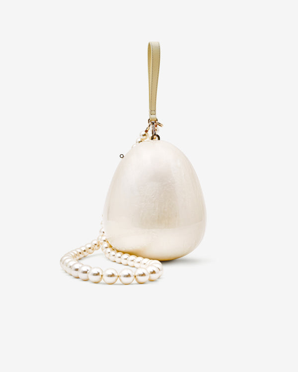 Simone Rocha - Women's X-Large Egg Bag  - (Pearl)