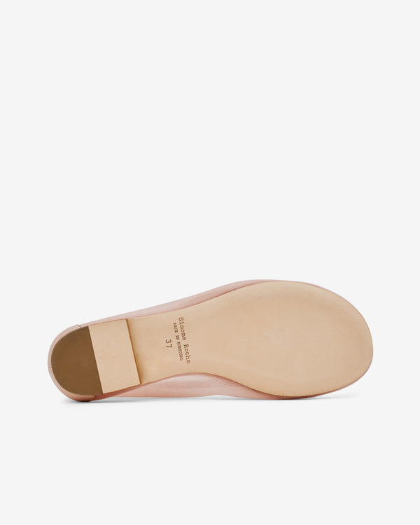 Simone Rocha - Women’s Embroidered Mesh Ballerina - (Nude/Pink)