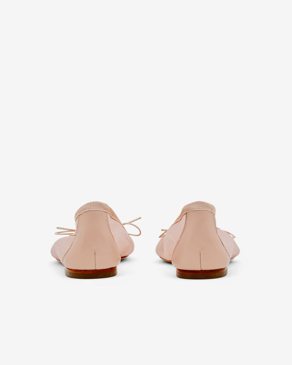Simone Rocha - Women’s Embroidered Mesh Ballerina - (Nude/Pink)