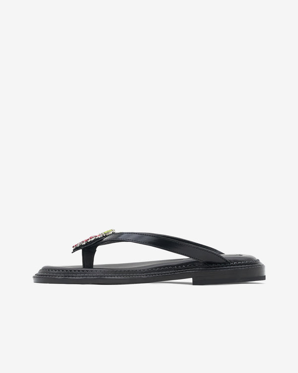 Simone Rocha - Women’s Embellished Sandal - (Black)