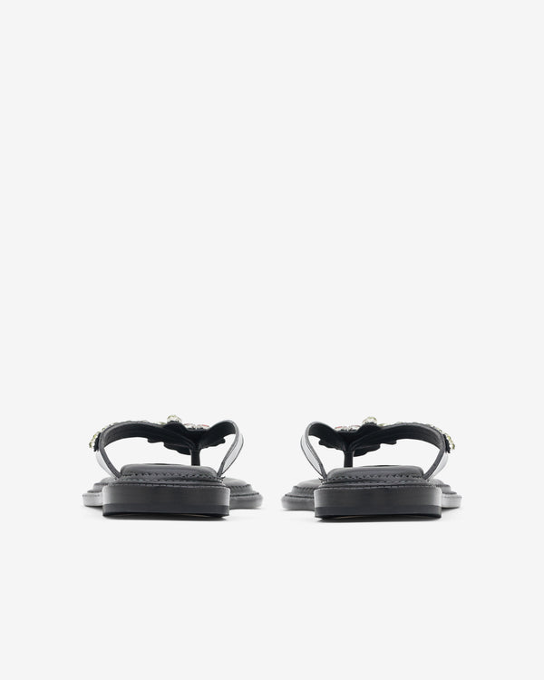 Simone Rocha - Women’s Embellished Sandal - (Black)