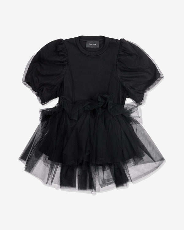 Simone Rocha - Women's Tulle Layered T-Shirt - (Black)