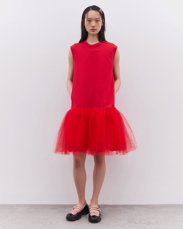 Simone Rocha - Women’s Relaxed Ballet Tutu Dress - (Red)