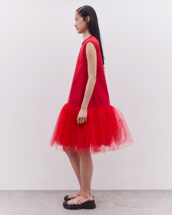 Simone Rocha - Women’s Relaxed Ballet Tutu Dress - (Red)