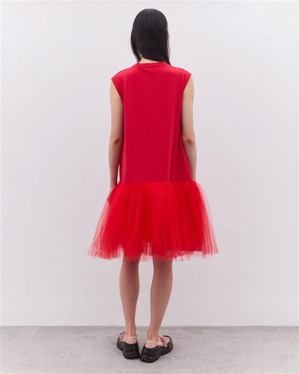 Simone Rocha - Women’s Relaxed Ballet Tutu Dress - (Red)