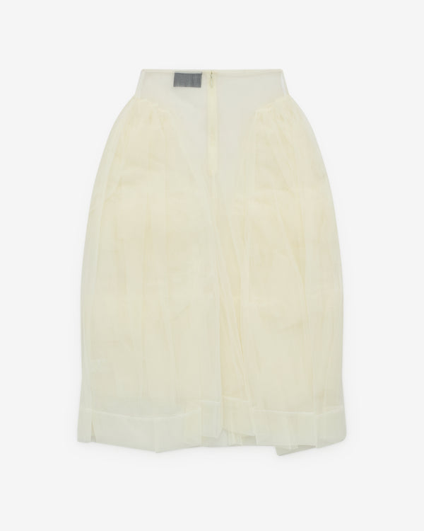 Simone Rocha - Women’s Hip Tutu Detail Skirt - (Ivory)
