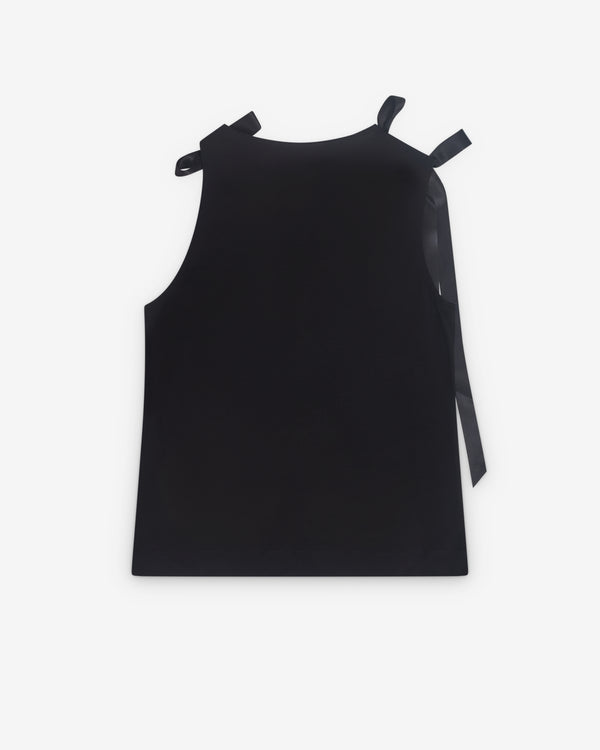 Simone Rocha - Women’s Ribbon Tank Top - (Black)
