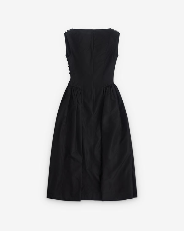 Simone Rocha - Women’s Hip Detail Draped Bind Dress - (Black)