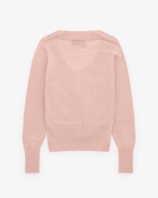 Simone Rocha - Women’s Embellished Cashmere Jumper - (Rose/Pearl)