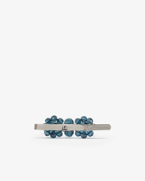 Simone Rocha - Women’s Mini Flower Hair Clip - (Indigo)