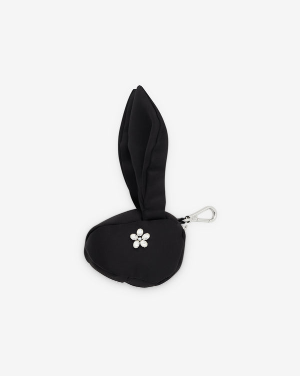 Simone Rocha - Women’s Satin Hare Coin Purse Bag Charm - (Black)