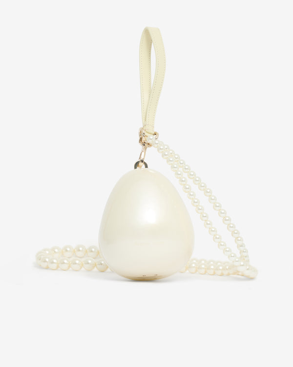 Simone Rocha - Embellished Hare Pearl Egg Bag - (Pearl/Pearl)