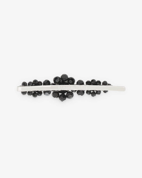 Simone Rocha - Women’s Large Flower Hair Clip - (Black)