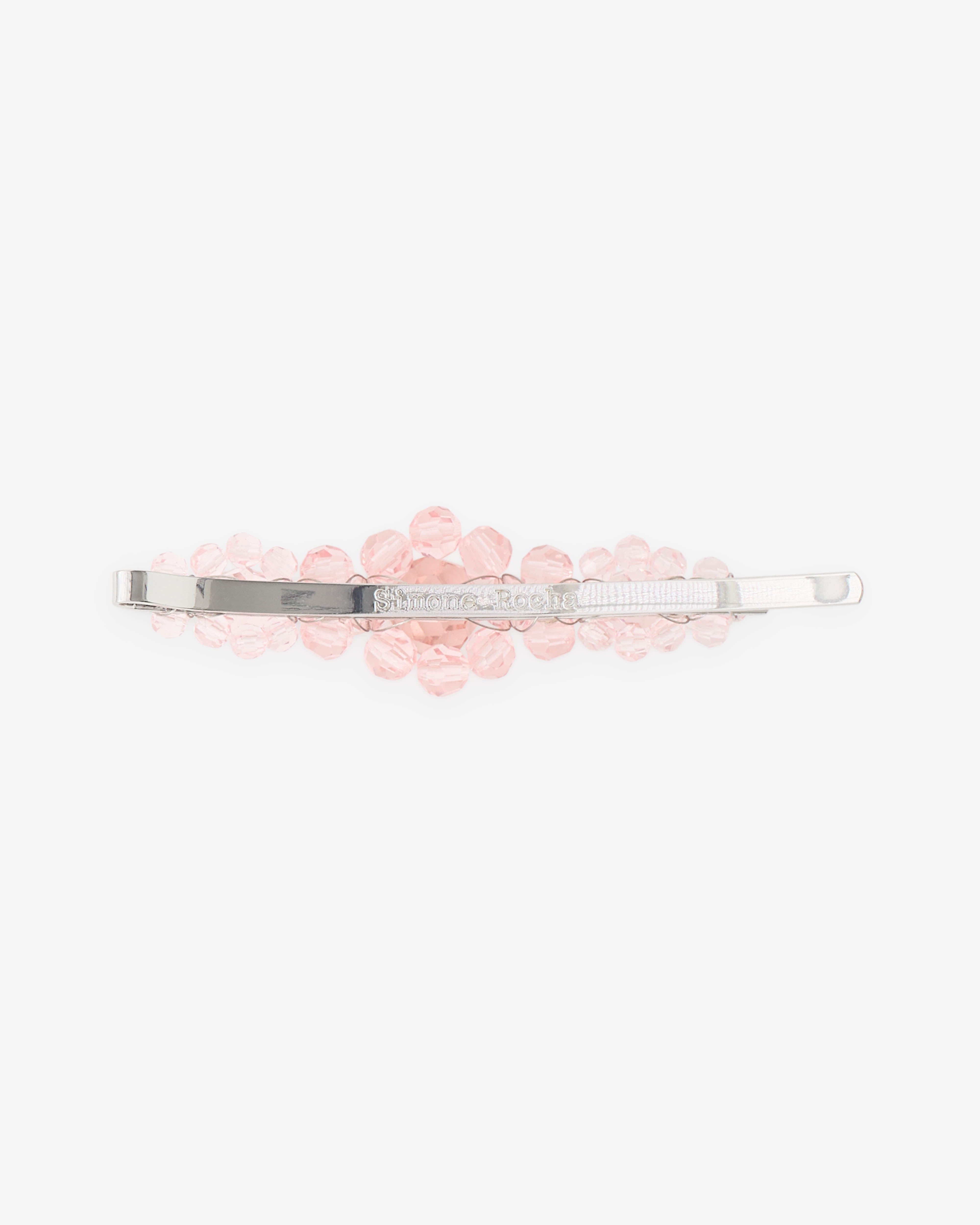Simone Rocha: Women's Large Flower Hair Clip (Pale Pink) | Dover