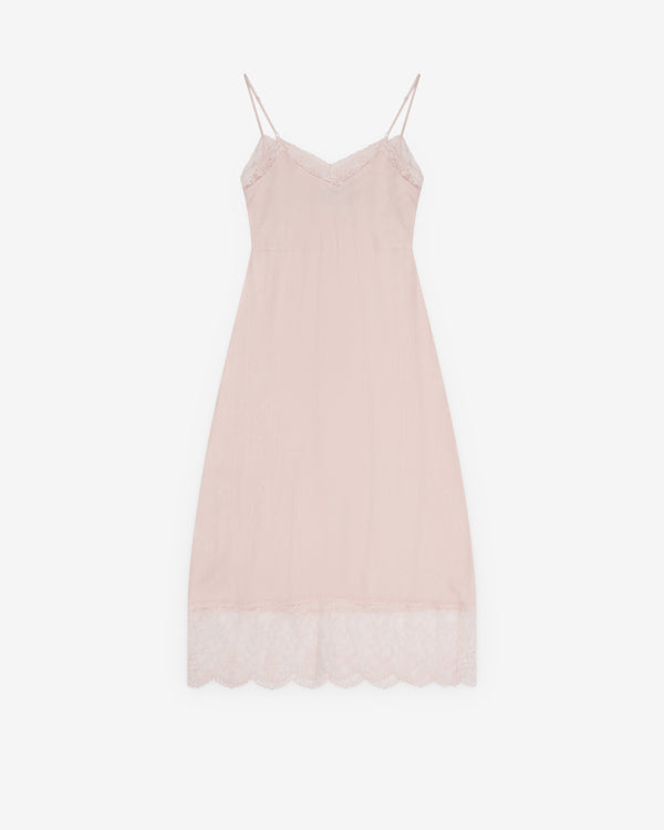 Simone Rocha - Women’s Lace Trim Slip Dress - (Blush)