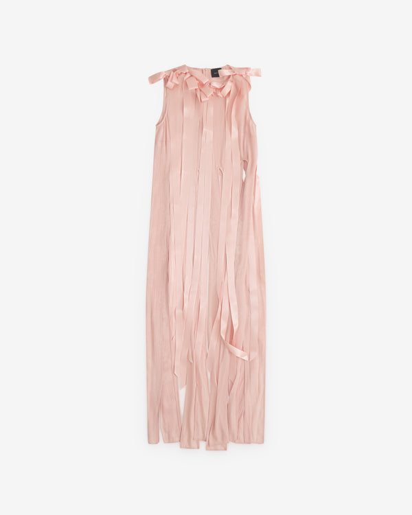 Simone Rocha - Women’s Unbounded Ribbon Dress - (Blush)