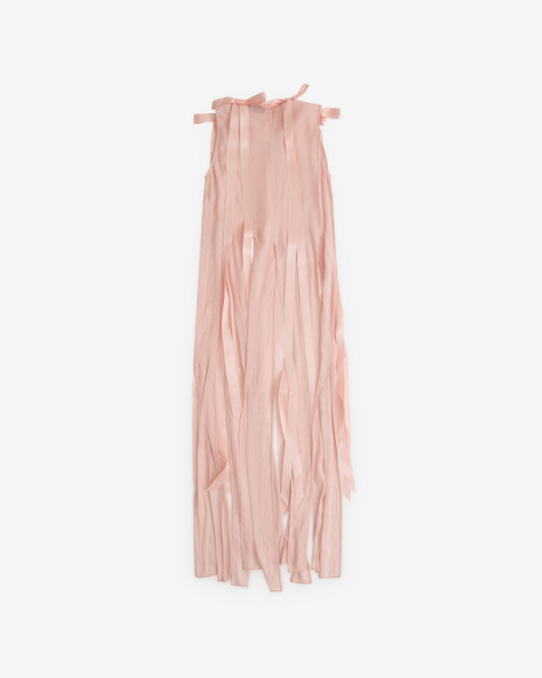 Simone Rocha - Women’s Unbounded Ribbon Dress - (Blush)
