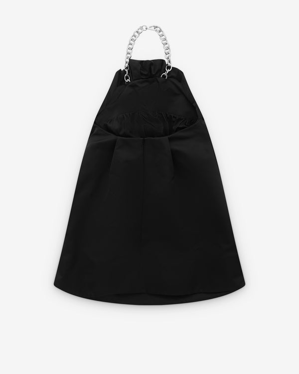 Simone Rocha - Women’s Ruched Duchess Chain Balloon Dress - (Black)