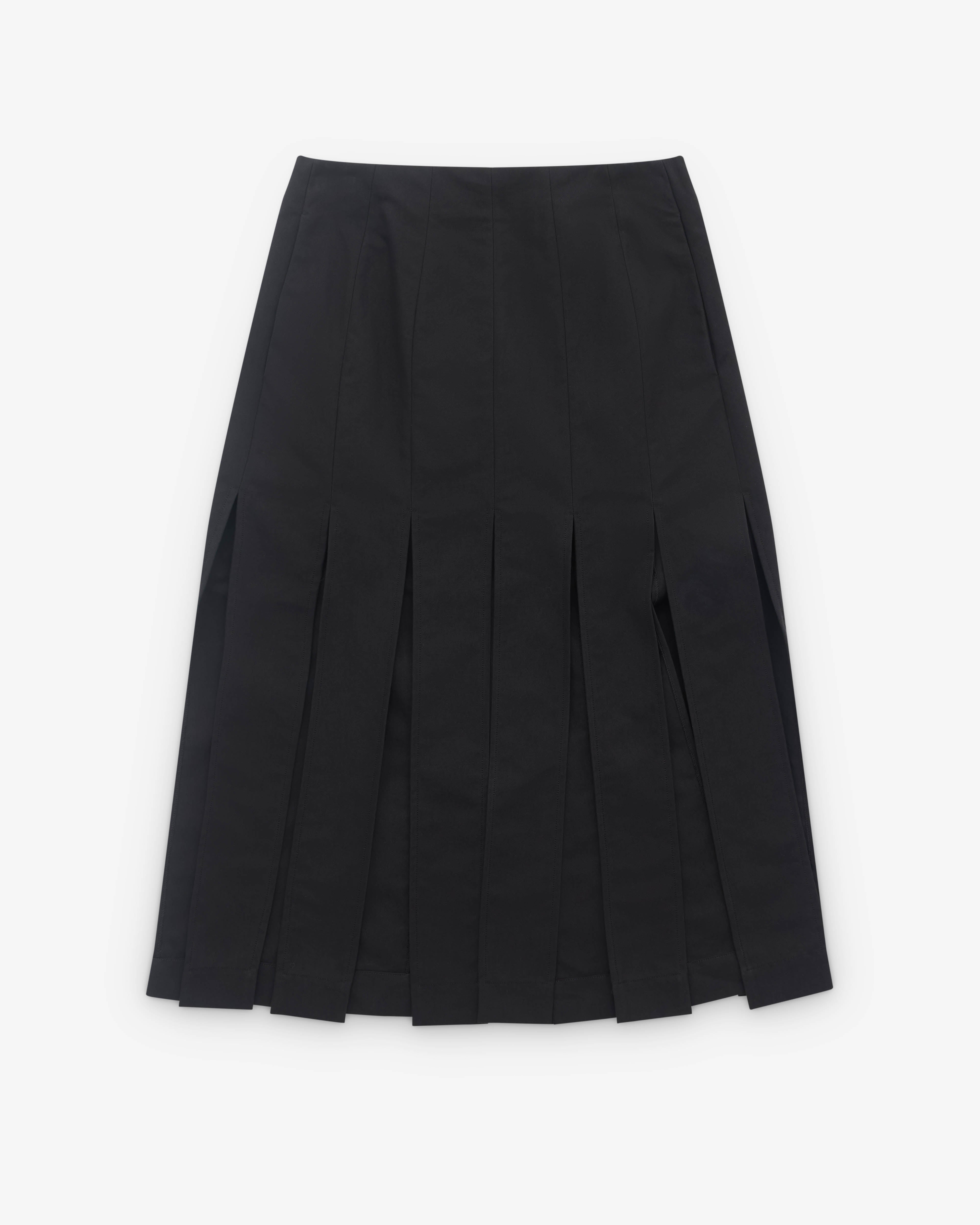 Simone Rocha: Women’s Multi Slit Skirt (Charcoal) | DSML E-SHOP