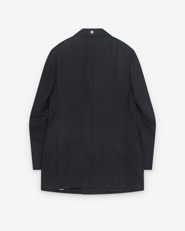 Simone Rocha - Men’s Double Breasted Jacket - (Charcoal)