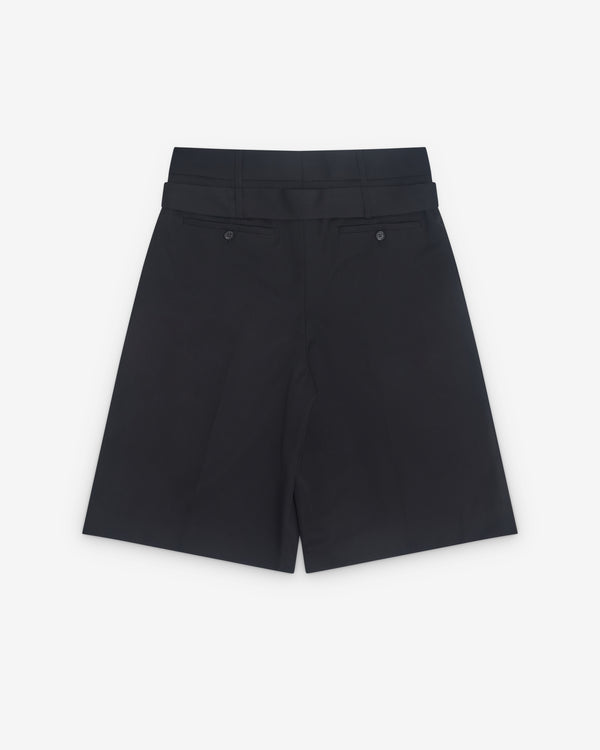Simone Rocha - Men’s Wide Leg Shorts - (Black)