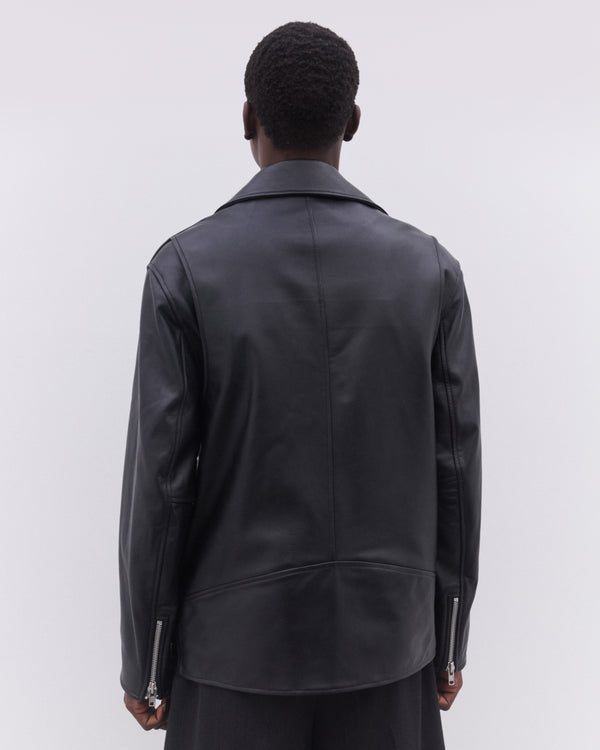 Simone Rocha - Men’s Multi Belt Biker Jacket - (Black)