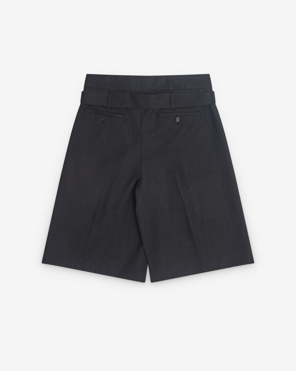 Simone Rocha - Men’s Wide Leg Shorts - (Charcoal)