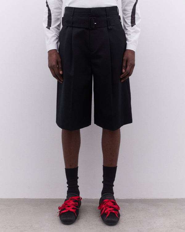 Simone Rocha - Men’s Wide Leg Shorts - (Black)