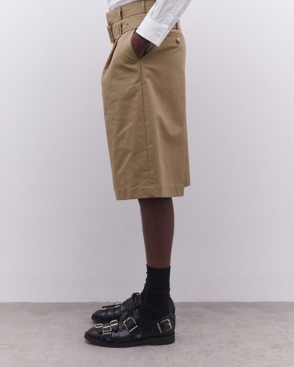 Simone Rocha - Men’s Wide Leg Short - (Stone)