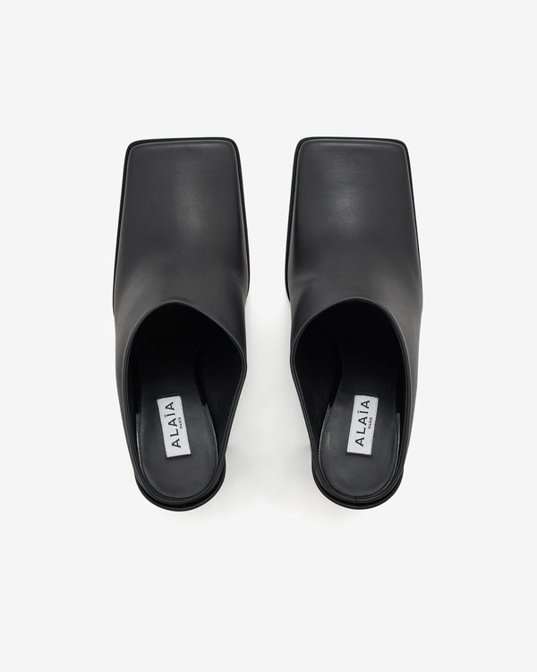 Alaïa - Women's Square Mules - (Black)