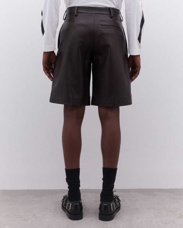 Simone Rocha - Men’s Multi Pocket Cargo Shorts - (Chocolate)
