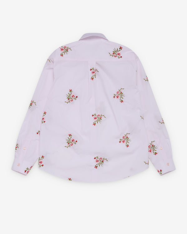 Simone Rocha - Men's Classic Concealed Button Shirt - (Pink)