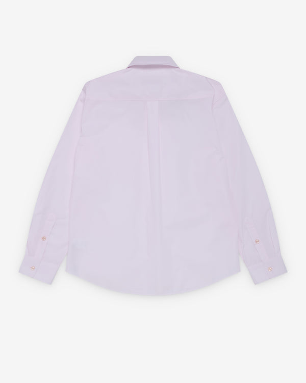 Simone Rocha - Men's Embellished Classic Shirt - (Pink/Red)