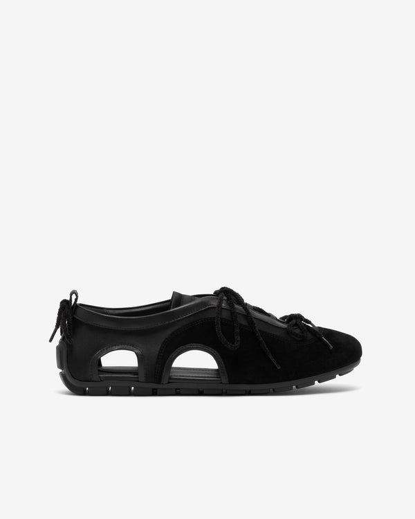 Simone Rocha - Men's Cutout Ballerina Grip Trainer - (Black)