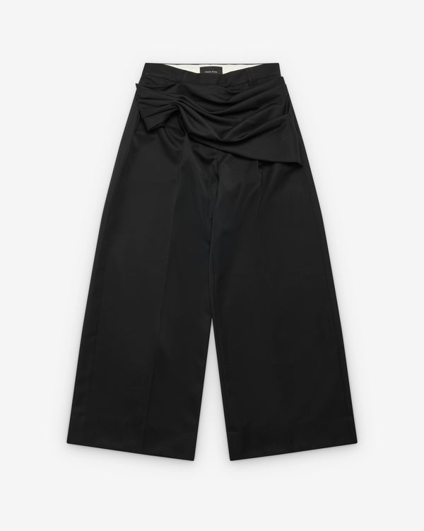 Simone Rocha - Women's Gathered Flower Sash Trousers - (Black)