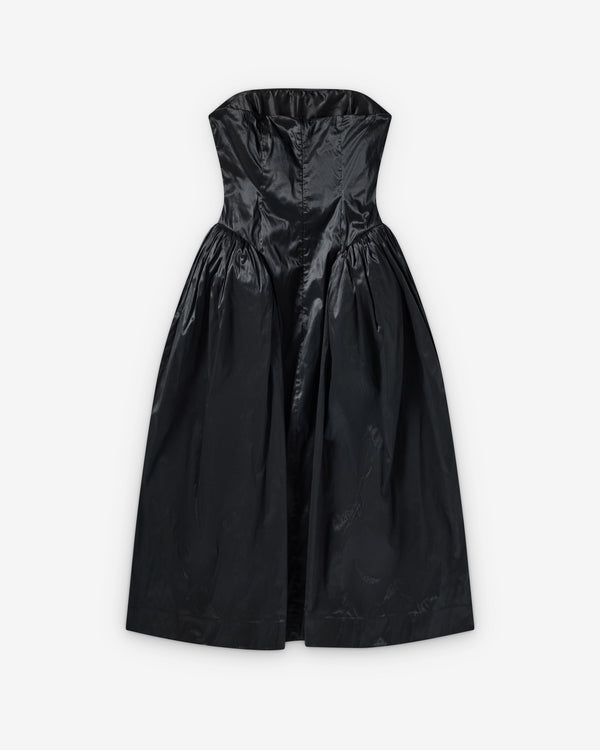 Simone Rocha - Women's Strapless Hip Bustle Dress - (Black)